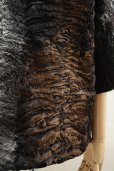 画像7: JULIE KEGELS　<br />RECYCLED FUR TOP (size M)　<br />col. BROWN (MIX) (7)