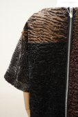 画像8: JULIE KEGELS　<br />RECYCLED FUR TOP (size M)　<br />col. BROWN (MIX) (8)