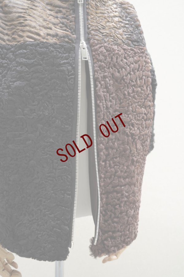 画像13: JULIE KEGELS　 RECYCLED FUR TOP (size M)　 col. BROWN (MIX)