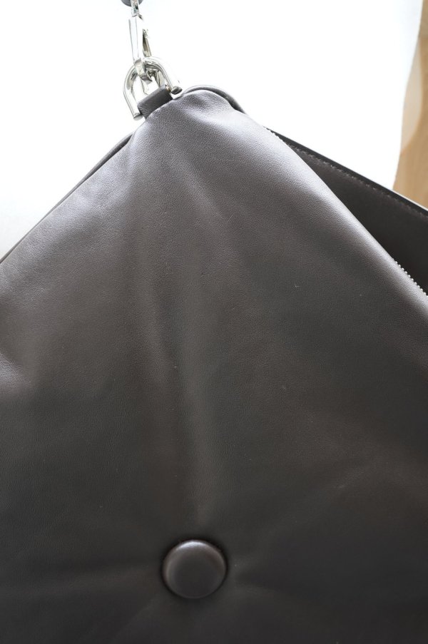 画像6: JULIE KEGELS　 BICHE - CUSHION BAG　 col. CHOCLAT BROWN