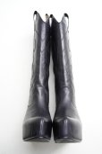 画像6: TANAKA　 WESTERN LONG BOOTS　 col.BLACK