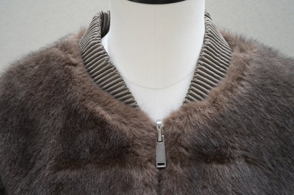 画像4: STUDIO AR　 ETTA Faux Mink　 col. CHOCO