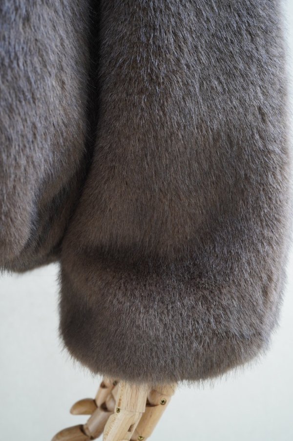 画像5: STUDIO AR　 ETTA Faux Mink　 col. CHOCO