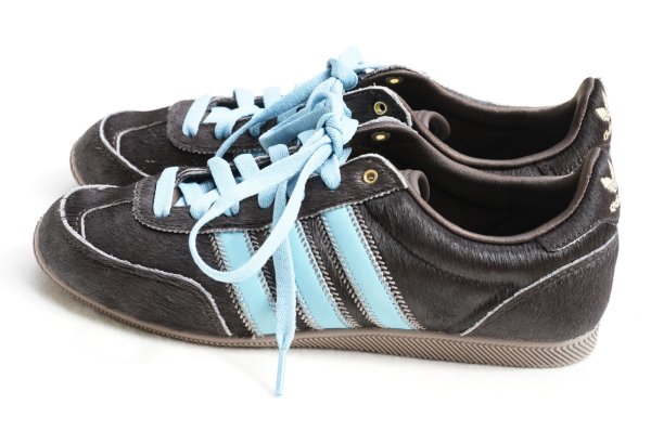 画像1: adidas　 JAPAN W　 col.DARK BROWN / PRELOVED BLUE / TRACE BROWN