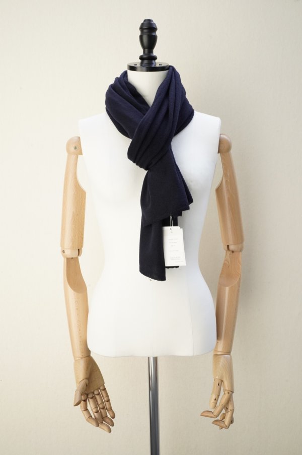 画像1: eleven 2nd　 Cashmere no.1　 Stole　 col. Dk.Navy 