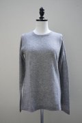 eleven 2nd　 Cashmere no.2　 Round Neck Jumper　 col.Sport grey