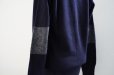 画像4: eleven 2nd　<br />Cashmere no.2　<br />Elbow Patch Cardigan　<br />col.Dark Navy (4)