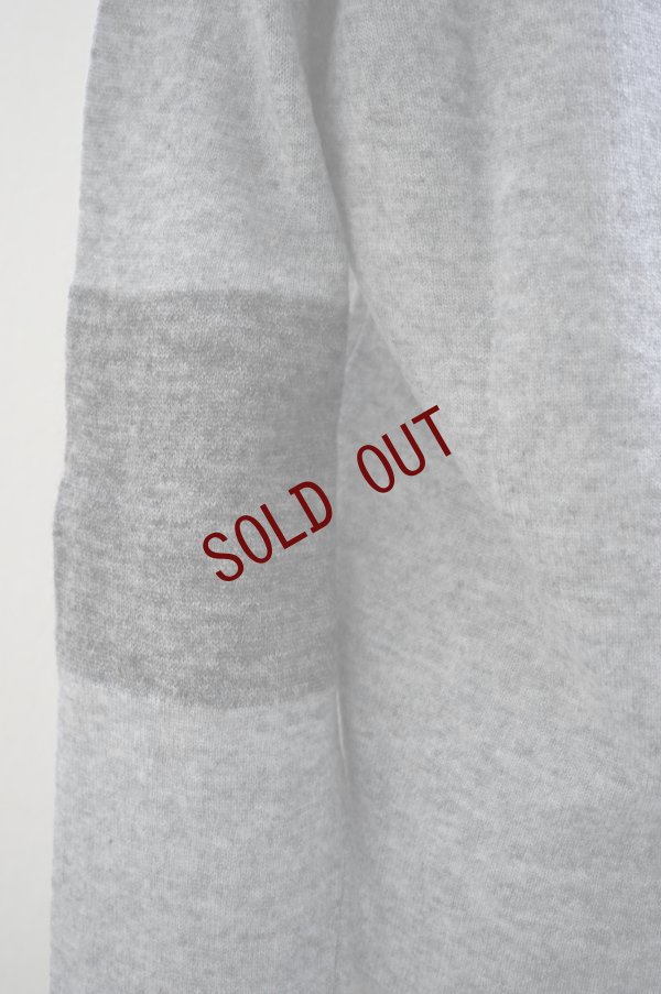 画像1: eleven 2nd　 Cashmere no.2　 Elbow Patch Cardigan　 col.Sport Grey