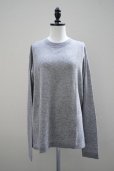 画像1: eleven 2nd【MENS】　<br />Cashmere no.2　<br />MENS Round Neck Jumper　<br />col.Sport Grey (1)