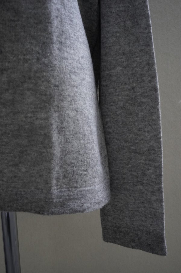 画像3: eleven 2nd【MENS】　 Cashmere no.2　 MENS Round Neck Jumper　 col.Sport Grey