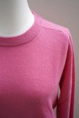 画像2: eleven 2nd【MENS】　<br />Cashmere no.2　<br />MENS Round Neck Jumper　<br />col.Rose (2)
