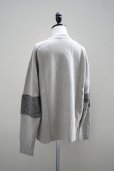 画像6: eleven 2nd【MENS】　 Australian Lamb's Wool　 Elbow Patch V-CD　 col.Stone