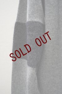 eleven 2nd【MENS】　 Australian Lamb's Wool　 Elbow Patch V-CD　 col.Grey