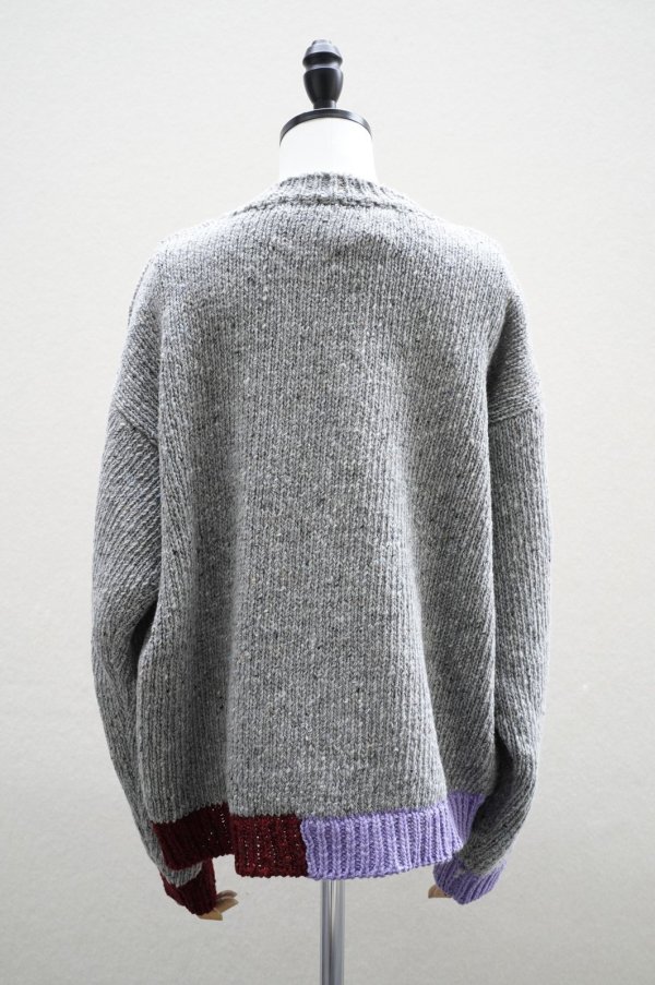 画像6: SUVIVAL OF THE FASHIONEST　 ROSALINDE - CREW NECK SWEATER　 col. LIGHT GREY