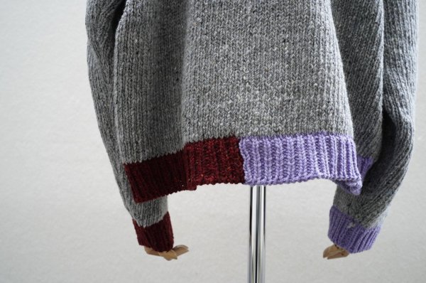 画像7: SUVIVAL OF THE FASHIONEST　 ROSALINDE - CREW NECK SWEATER　 col. LIGHT GREY