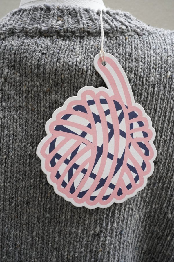 画像8: SUVIVAL OF THE FASHIONEST　 ROSALINDE - CREW NECK SWEATER　 col. LIGHT GREY