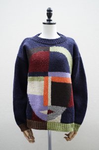 SUVIVAL OF THE FASHIONEST　 ROSALINDE - CREW NECK SWEATER　 col. NAVY
