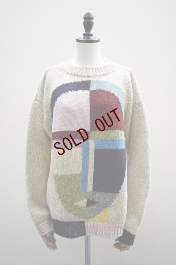 画像1: SUVIVAL OF THE FASHIONEST　 ROSALINDE - CREW NECK SWEATER　 col. ECRU