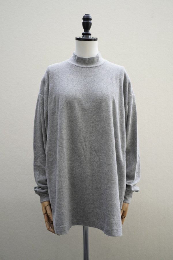 画像1: Sans limite　 TCパイルロンT II モック　 col.TOP GREY