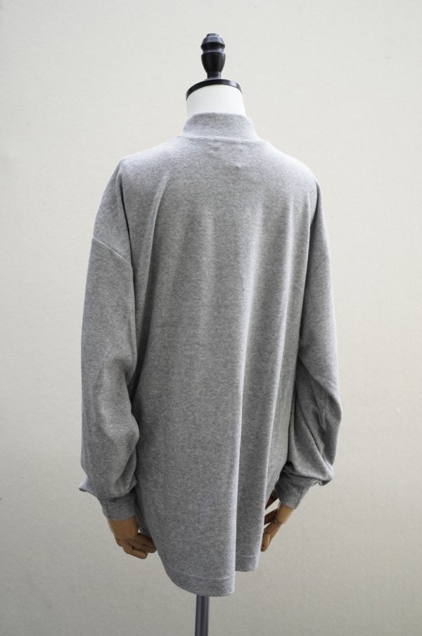 画像4: Sans limite　 TCパイルロンT II モック　 col.TOP GREY
