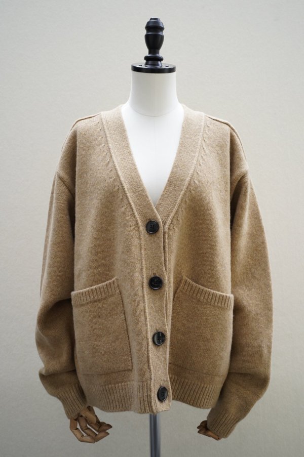 画像1: Oblada  BLUES CARDIGAN  col.CAMEL