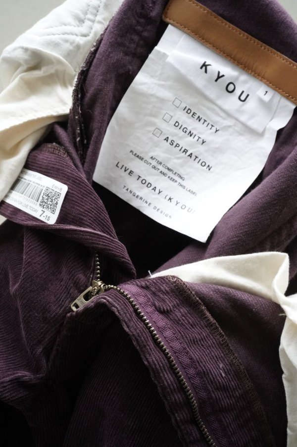 画像9: KYOU　 RIVER II - Sulfur Dyed Cords　 col.Boldo