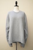 画像1: eleven 2nd  <br />Yak  <br />MENS <br />Round Neck Jumper <br />col.Frost Blue (1)