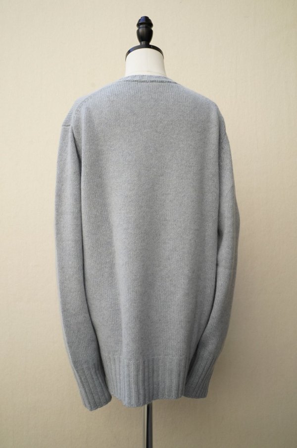 画像6: eleven 2nd   Yak   MENS  Round Neck Jumper  col.Frost Blue