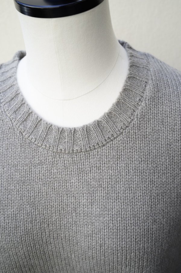 画像2: eleven 2nd   Yak   MENS  Round Neck Jumper  col.Mole Grey