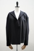画像1: TENNE HANDCRAFTED MODERN　<br />SAILOR PULLOVER　<br />col. BLACK (1)
