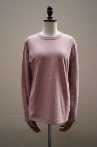 eleven 2nd　 Plain Cotton Jersey Long T-shirt　 col. Pink