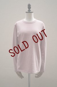 eleven 2nd　 Plain Cotton Jersey Long T-shirt　 col. Pink