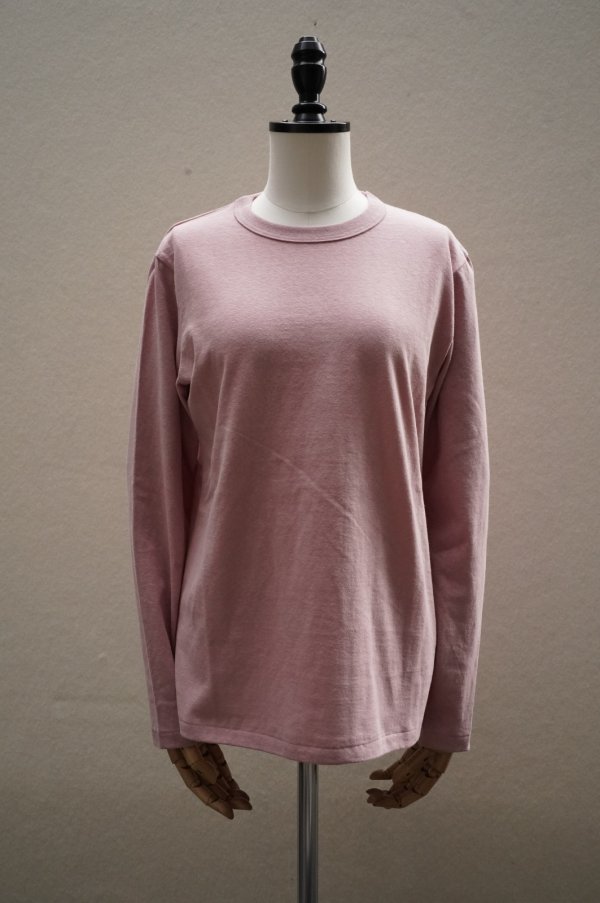 画像1: eleven 2nd　 Plain Cotton Jersey Long T-shirt　 col. Pink