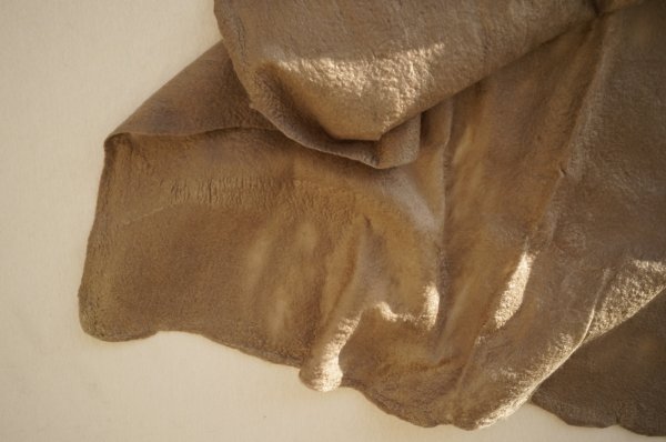 画像4: SILVANA MANETTI　 SILK WOOL STOLE　 col. EARTH/EARTH