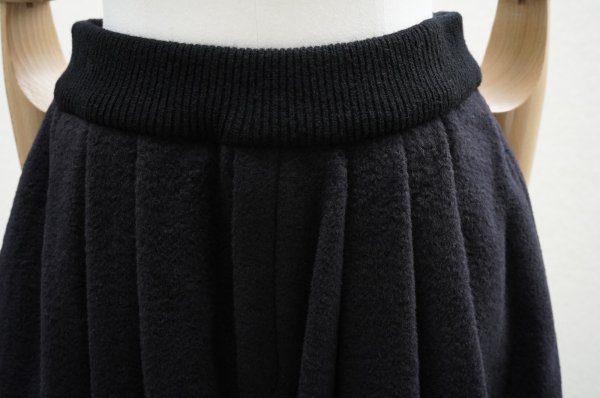画像3: 10 HANDCRAFTED MODERN　 WAIST RIB KNIT WIDE PANTS　 col. BLACK