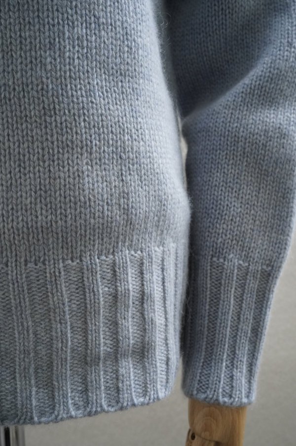 画像5: eleven 2nd　 Yak　 Turtle Neck Jumper　 col.Frost Blue
