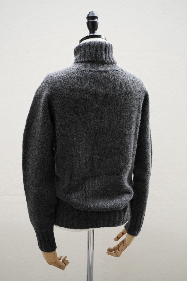画像2: eleven 2nd　 Yak　 Turtle Neck Jumper　 col.Charcoal