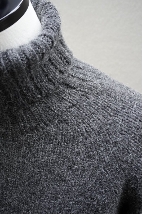 画像4: eleven 2nd　 Yak　 Turtle Neck Jumper　 col.Charcoal