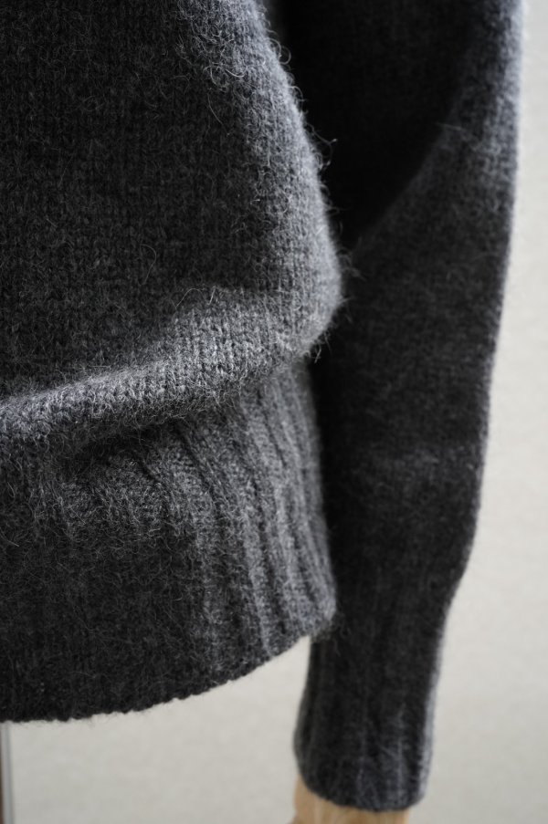 画像5: eleven 2nd　 Yak　 Turtle Neck Jumper　 col.Charcoal