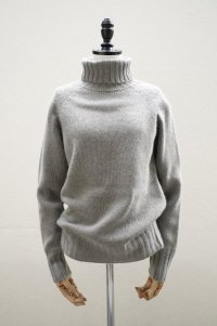 eleven 2nd　 Yak　 Turtle Neck Jumper　 col.Mole Grey