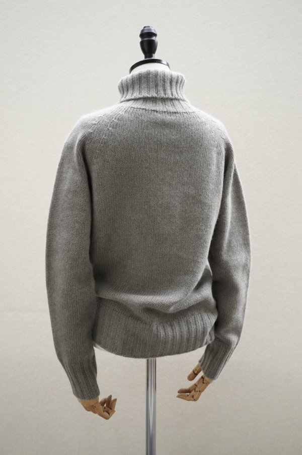画像2: eleven 2nd　 Yak　 Turtle Neck Jumper　 col.Mole Grey