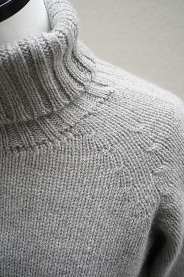 画像4: eleven 2nd　 Yak　 Turtle Neck Jumper　 col.Mole Grey
