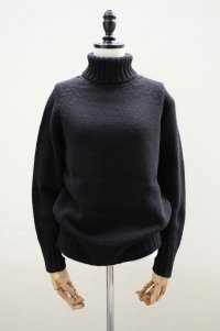 eleven 2nd　 Yak　 Turtle Neck Jumper　 col.Navy
