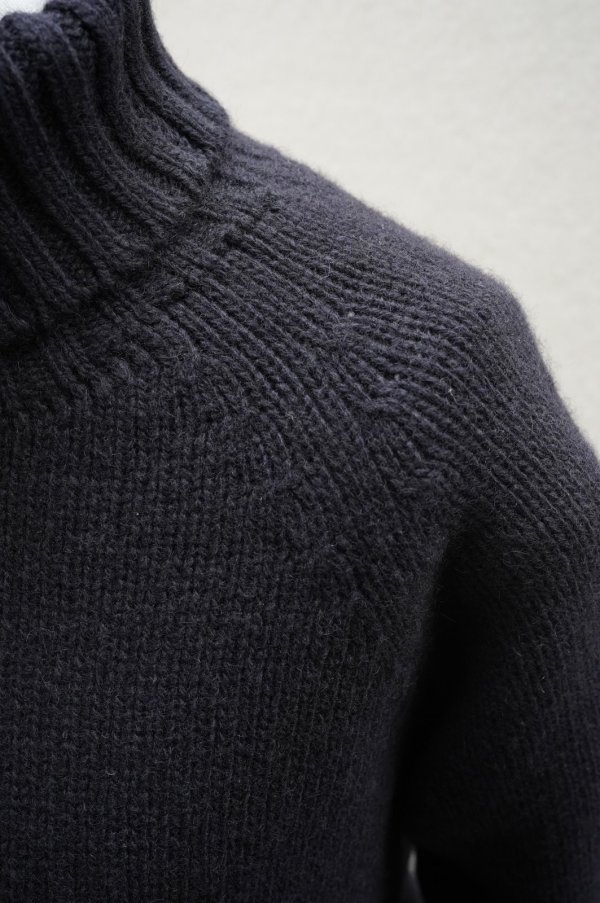 画像5: eleven 2nd　 Yak　 Turtle Neck Jumper　 col.Navy