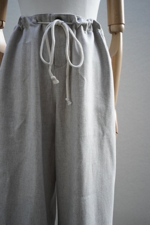 画像2: eleven 2nd　 Wool Flannel　 Wide Pants　 col.Ivory
