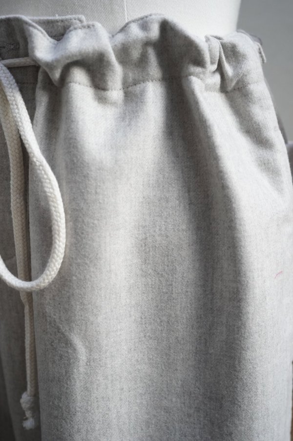 画像3: eleven 2nd　 Wool Flannel　 Wide Pants　 col.Ivory