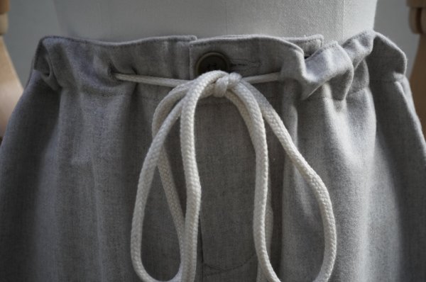 画像5: eleven 2nd　 Wool Flannel　 Wide Pants　 col.Ivory