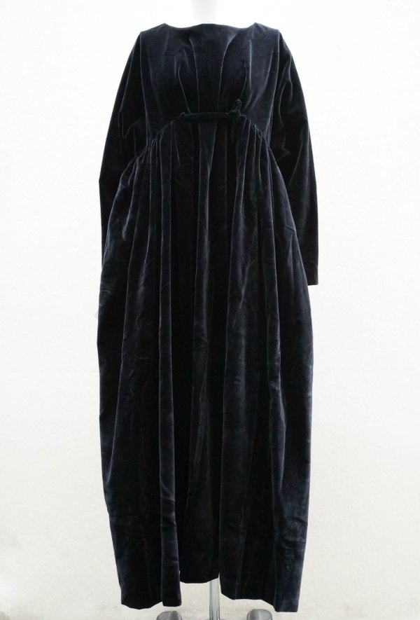 画像1: daniela gregis   abito dress newpride di lavato  blue navy