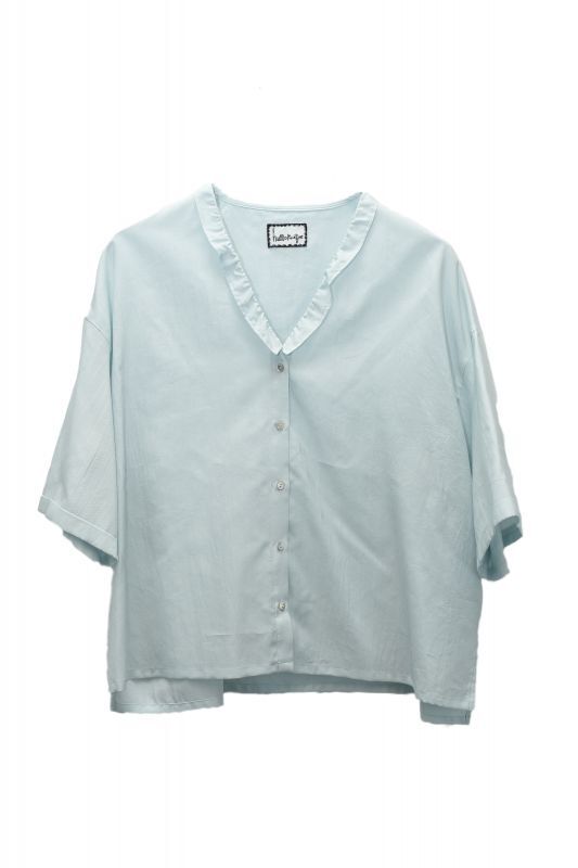humoresque　　ripple blouse　col. mint