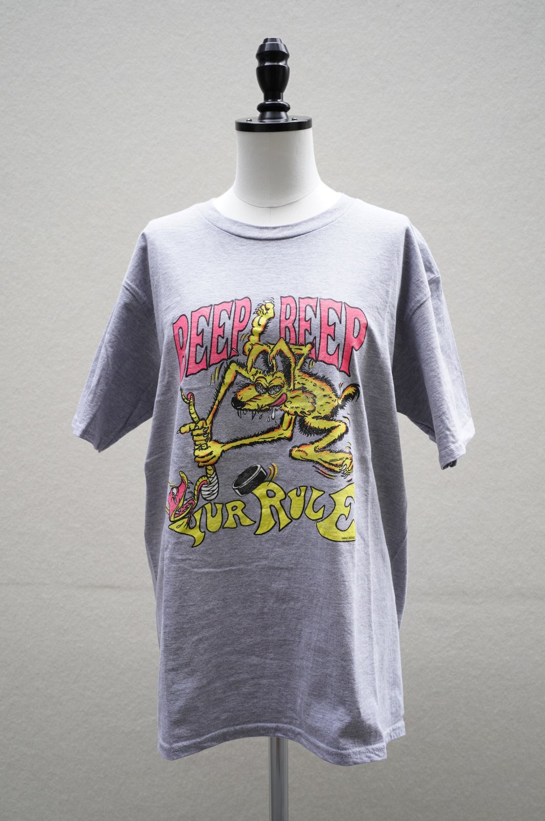 HANS　SHORT SLEEVE TEE　col. GREY